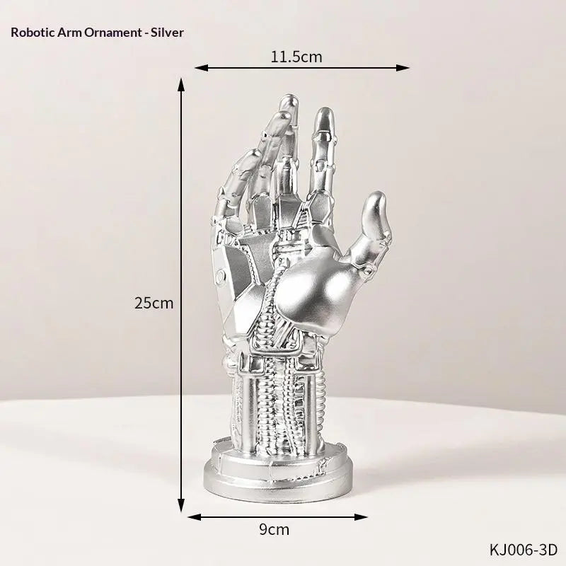 Mechanical Resin Cyberpunk Game Controller Stand - Multi-Functional Desk Organizer for Controllers, Phones, Over-Ear Headphones, Gamer Stuff, Back-To-School Gift