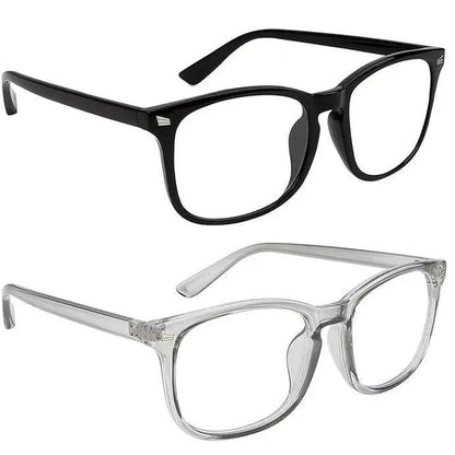 Fashion Computer Gaming Glasses，Party Glasses,Tv Glasses for Men Women, Fake Square Glasses，Fashion Retro Frame Glasses，1Pack，2Pack，3Pack