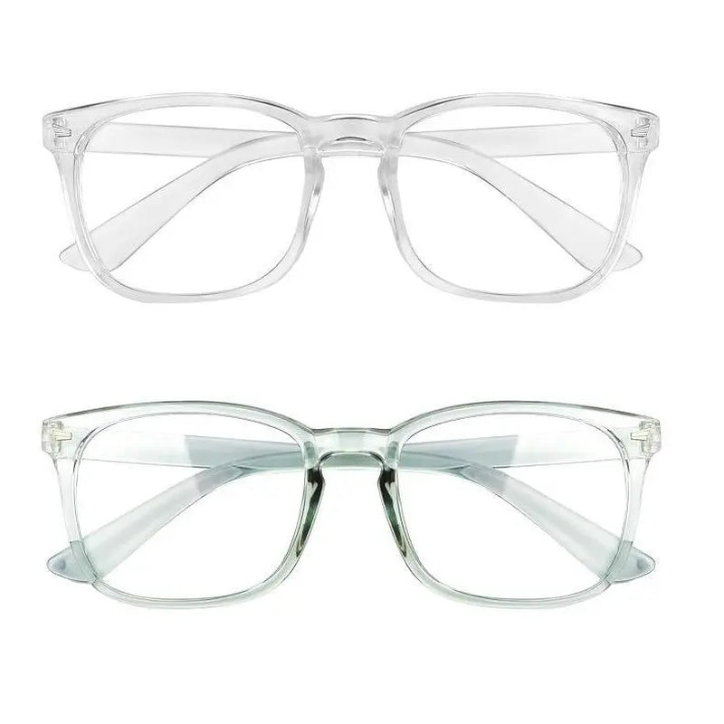 Fashion Computer Gaming Glasses，Party Glasses,Tv Glasses for Men Women, Fake Square Glasses，Fashion Retro Frame Glasses，1Pack，2Pack，3Pack