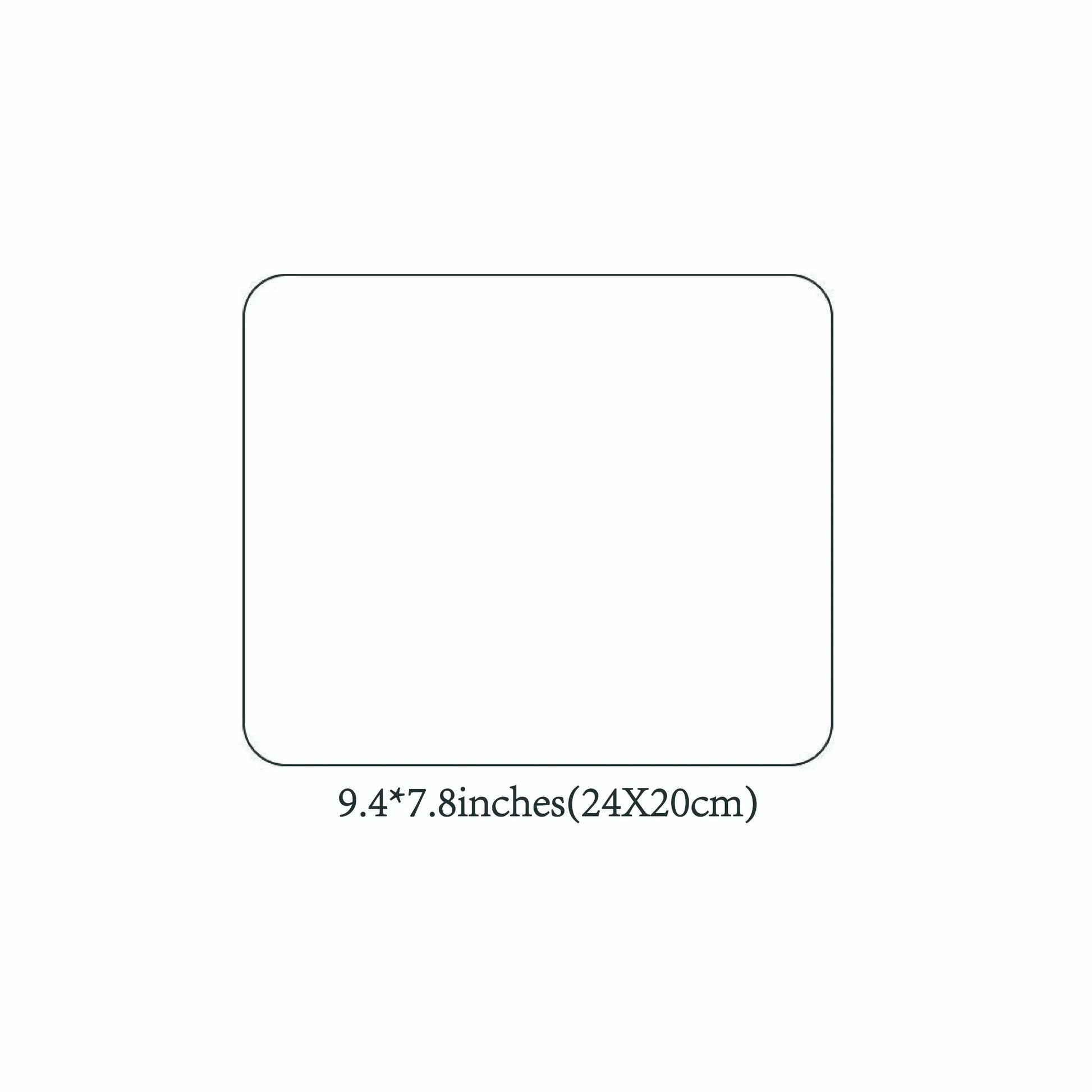 Funny Retro Doll Square Mouse Pad, Dislike Emoticons Desktop Decorative Protective Pad, Rubber Anti-Slip Lockedge Work Pad, Small Size Suitable for Laptop, Desktop Computer Games, Work, Family, Gaming Mousepad, Non Slip Mousepad