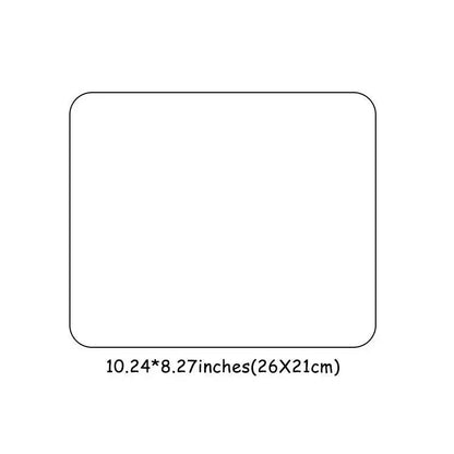 Square 90S Style Doll Gaming Mouse Pad, Gaming Mousepad, Computer Desk Mat, Retro Character Design, Desktop Decorative Protective Pad, Rubber Anti-Slip Lockedge Work Pad, Small Size Suitable for Laptop, Desktop Computer Games, Work, Daily Use